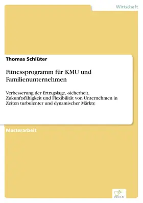 Schlüter |  Fitnessprogramm für KMU und Familienunternehmen | eBook | Sack Fachmedien