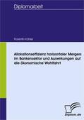 Köhler |  Allokationseffizienz horizontaler Mergers im Bankensektor und Auswirkungen auf die ökonomische Wohlfahrt | eBook | Sack Fachmedien