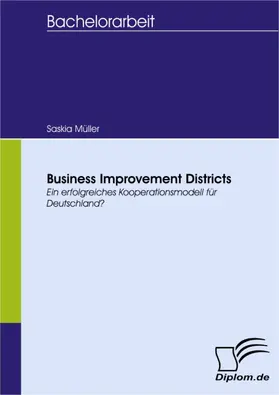 Müller |  Business Improvement Districts | eBook | Sack Fachmedien