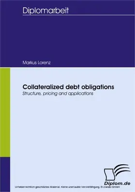 Lorenz |  Collateralized debt obligations | eBook | Sack Fachmedien