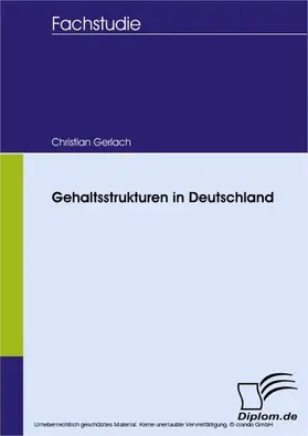 Gerlach | Gehaltsstrukturen in Deutschland | E-Book | www.sack.de