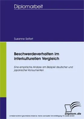 Seifert |  Beschwerdeverhalten im interkulturellen Vergleich | eBook | Sack Fachmedien