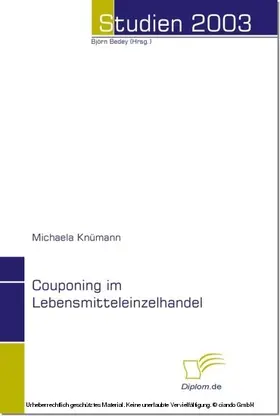 Knümann / Bedey | Couponing im Lebensmitteleinzelhandel | E-Book | www.sack.de