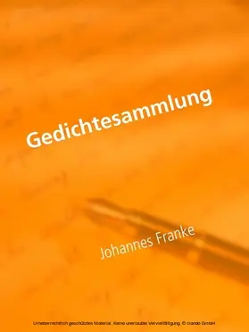 Franke | Gedichtesammlung | E-Book | sack.de