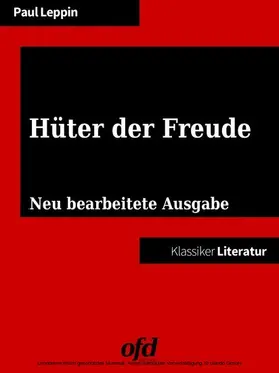 Leppin / edition |  Hüter der Freude | eBook | Sack Fachmedien