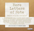 Usher |  More Letters of Note | Sonstiges |  Sack Fachmedien
