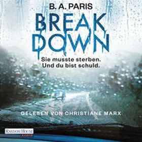 Paris |  Breakdown - Sie musste sterben. Und du bist schuld | Sonstiges |  Sack Fachmedien