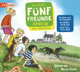 Blyton |  Fünf Freunde JUNIOR - Drei Abenteuer - Die Suche nach dem Rennpferd. Den Räubern auf der Spur. Unser Timmy ist der Beste | Sonstiges |  Sack Fachmedien