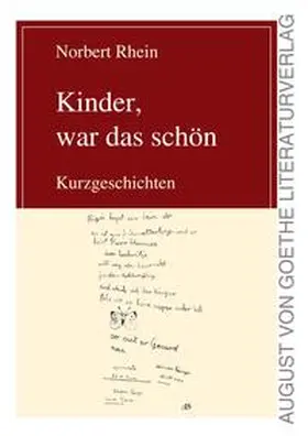 Rhein |  Kinder, war das schön | Buch |  Sack Fachmedien