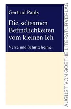 Pauly |  Die seltsamen Befindlichkeiten vom kleinen Ich | eBook | Sack Fachmedien