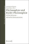 Balke / Rölli |  Philosophie und Nicht-Philosophie | Buch |  Sack Fachmedien