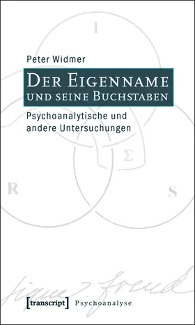 Widmer |  Der Eigenname und seine Buchstaben | Buch |  Sack Fachmedien