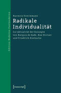 Schuhmann |  Radikale Individualität | Buch |  Sack Fachmedien