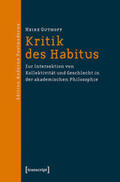 Guthoff |  Kritik des Habitus | Buch |  Sack Fachmedien