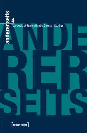 Donahue / Mein / Parr |  andererseits – Yearbook of Transatlantic German Studies | Buch |  Sack Fachmedien