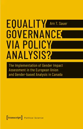 Sauer |  Equality Governance via Policy Analysis? | Buch |  Sack Fachmedien