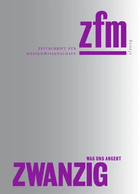 Gesellschaft für Medienwissenschaft e.V. |  Zeitschrift für Medienwissenschaft 20 | Buch |  Sack Fachmedien
