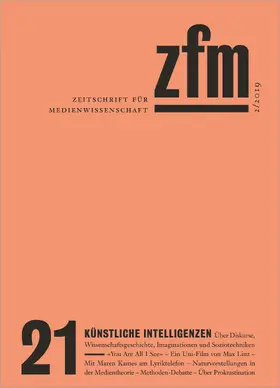 Gesellschaft für Medienwissenschaft e.V. |  Zeitschrift für Medienwissenschaft 21 | Buch |  Sack Fachmedien