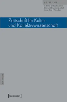 Forschungsstelle Kultur- und / Schweikard |  Zeitschrift für Kultur- und Kollektivwissenschaft | Buch |  Sack Fachmedien