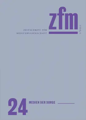 Gesellschaft für Medienwissenschaft e.V. |  Zeitschrift für Medienwissenschaft 24 | Buch |  Sack Fachmedien