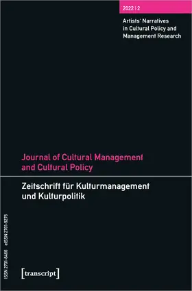 DeVereaux / Höhne / Tröndle |  Journal of Cultural Management and Cultural Policy/Zeitschrift für Kulturmanagement und Kulturpolitik | Buch |  Sack Fachmedien