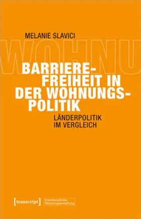 Slavici |  Barrierefreiheit in der Wohnungspolitik | Buch |  Sack Fachmedien