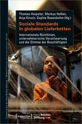 Haipeter / Helfen / Kirsch |  Soziale Standards in globalen Lieferketten | Buch |  Sack Fachmedien