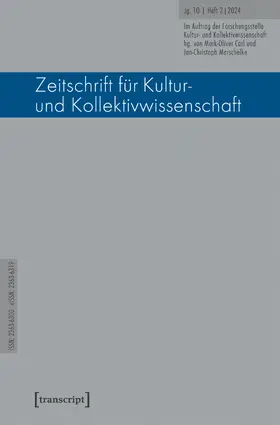 Carl / Marschelke |  Zeitschrift für Kultur- und Kollektivwissenschaft | Buch |  Sack Fachmedien