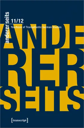 Donahue / Mein / Parr |  andererseits – Yearbook of Transatlantic German Studies | Buch |  Sack Fachmedien