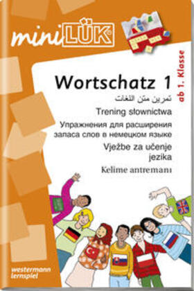  miniLÜK. Mehrsprachiges Wortschatztraining 1 | Buch |  Sack Fachmedien