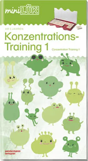  miniLÜK Konzentrationstraining 1: für Vor- und Grundschulkinder / concentration training | Buch |  Sack Fachmedien