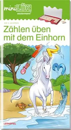 Gwiasda |  miniLÜK. Zählen üben mit dem Einhorn | Buch |  Sack Fachmedien
