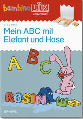 Bierwald |  bambinoLÜK. Vorschule: Mein ABC mit Elefant und Hase | Buch |  Sack Fachmedien