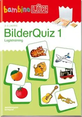 Junga |  bambinoLÜK. Bilder Quiz 1 | Buch |  Sack Fachmedien