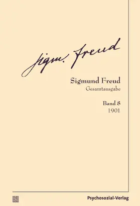Freud / Tögel | Gesamtausgabe (SFG), Band 8 | Buch | 978-3-8379-2408-4 | www.sack.de