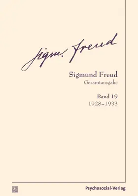 Freud / Tögel | Gesamtausgabe (SFG), Band 19 | Buch | 978-3-8379-2419-0 | www.sack.de