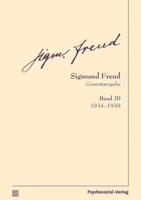 Freud / Tögel | Gesamtausgabe (SFG), Band 20 | Buch | 978-3-8379-2420-6 | www.sack.de