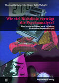 Hartung / Hinze / Schäfer |  Wie viel Richtlinie verträgt die Psychoanalyse? | Buch |  Sack Fachmedien