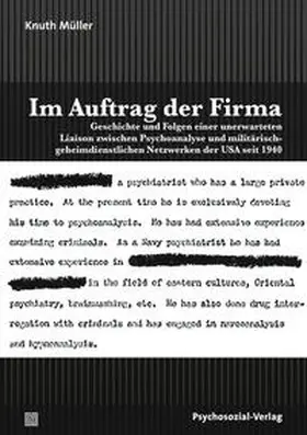 Müller |  Im Auftrag der Firma | Buch |  Sack Fachmedien