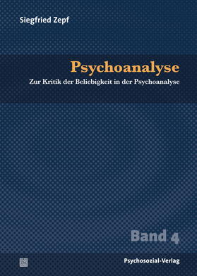 Zepf |  Psychoanalyse | Buch |  Sack Fachmedien