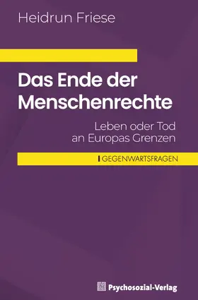 Friese |  Das Ende der Menschenrechte | Buch |  Sack Fachmedien