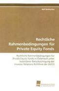 Brditschka |  Rechtliche Rahmenbedingungen für Private Equity Fonds | Buch |  Sack Fachmedien