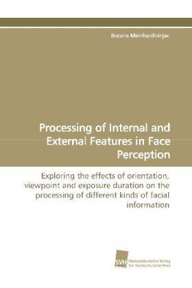 Meinhardt-Injac |  Processing of Internal and External Features in Face Perception | Buch |  Sack Fachmedien