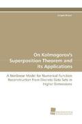 Braun |  On Kolmogorov's Superposition Theorem and its Applications | Buch |  Sack Fachmedien