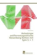 Peters |  Anisotrope antiferromagnetische Heisenberg-Ketten mit Spin S = 1 | Buch |  Sack Fachmedien
