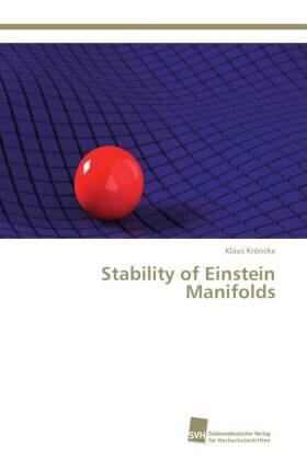 Kröncke |  Stability of Einstein Manifolds | Buch |  Sack Fachmedien