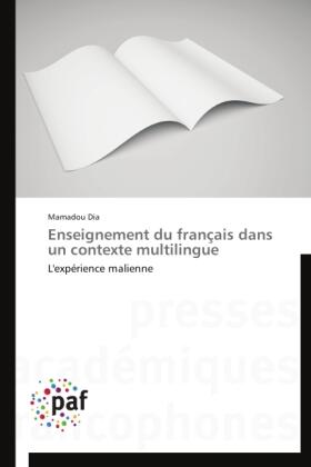 Dia |  Enseignement du français dans un contexte multilingue | Buch |  Sack Fachmedien