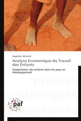 Bhukuth |  Analyse Economique du Travail des Enfants | Buch |  Sack Fachmedien