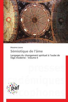 Leone |  Sémiotique de l'âme | Buch |  Sack Fachmedien
