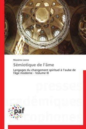 Leone |  Sémiotique de l'âme | Buch |  Sack Fachmedien